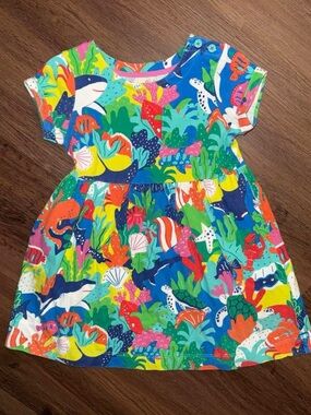 Mini Boden Sea Dress (3-4Y)